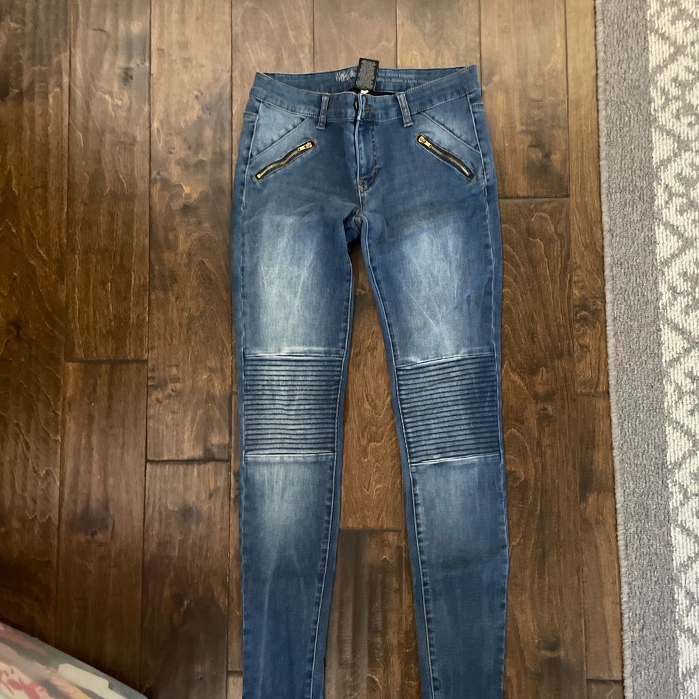Biker jeans style
